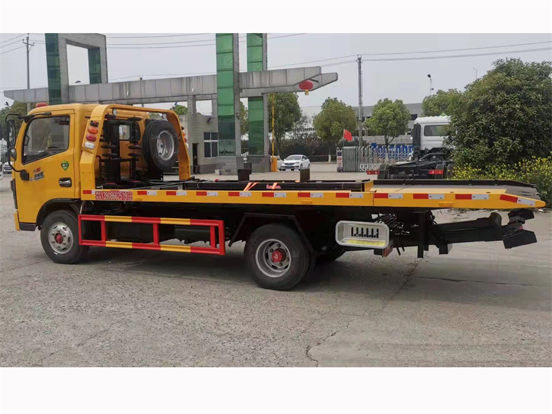 國六藍(lán)牌東風(fēng)多利卡清障車