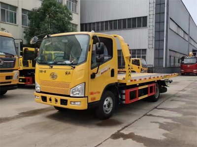 解放J6F國(guó)六藍(lán)牌清障車