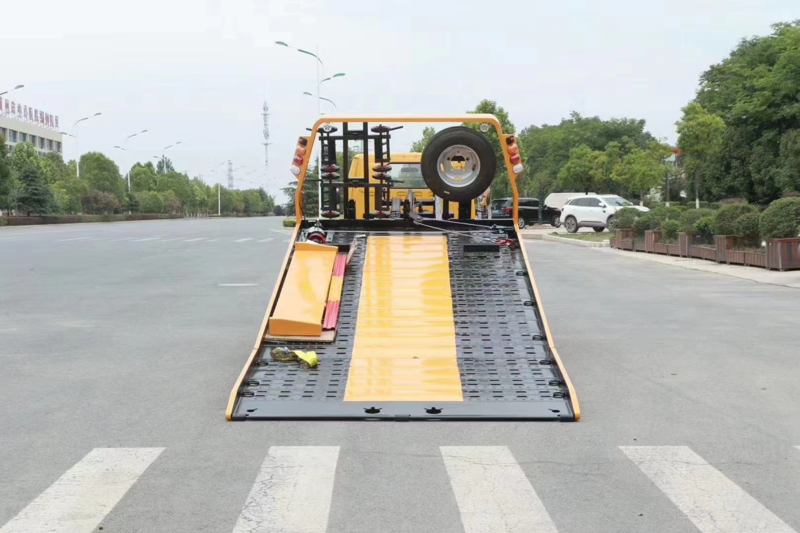 新規(guī)藍牌江鈴順達清障車