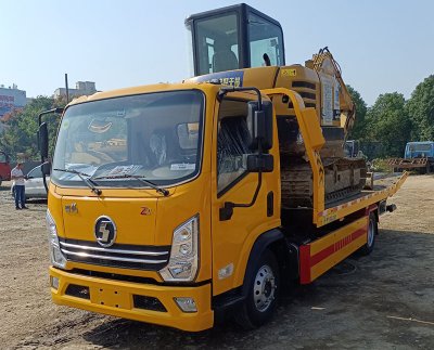 濰柴Z1-140馬力 3600mm軸距藍(lán)牌清障車